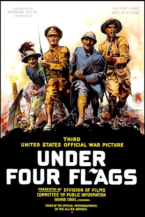 Under Four Flags 1918 official movie poster