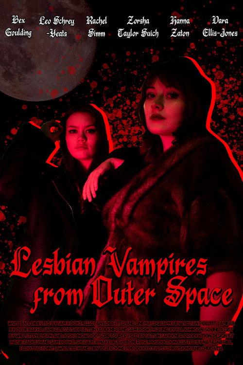 Lesbian Vampires from Outer Space 2024 official movie poster