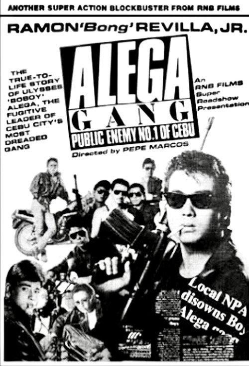Alega Gang: Public Enemy No.1 of Cebu 1988 official movie poster