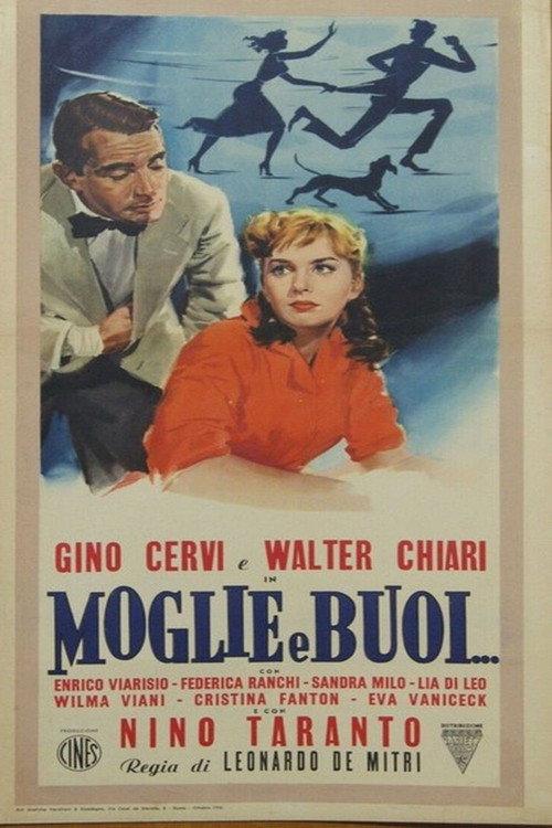 Moglie e buoi... 1956 official movie poster