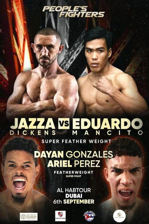 Jazza Dickens vs. Eduardo Mancito 2024 official movie poster