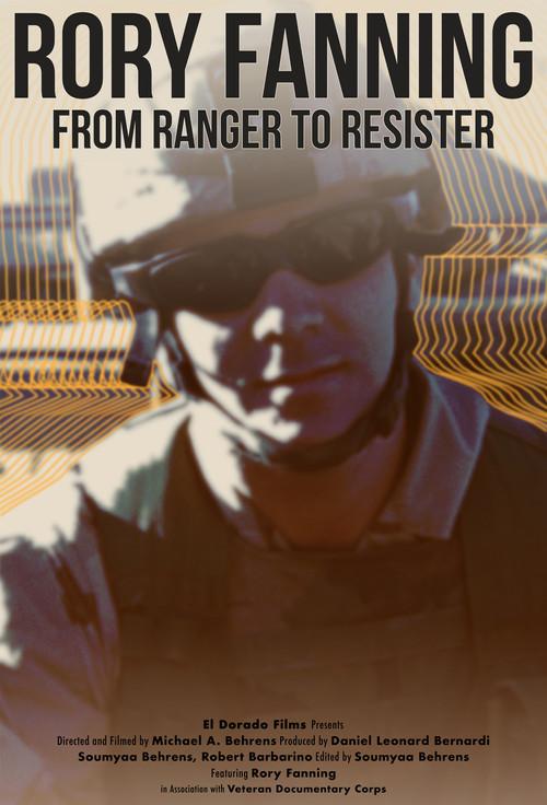 Rory Fanning: From Ranger to Resister 2017 official movie poster