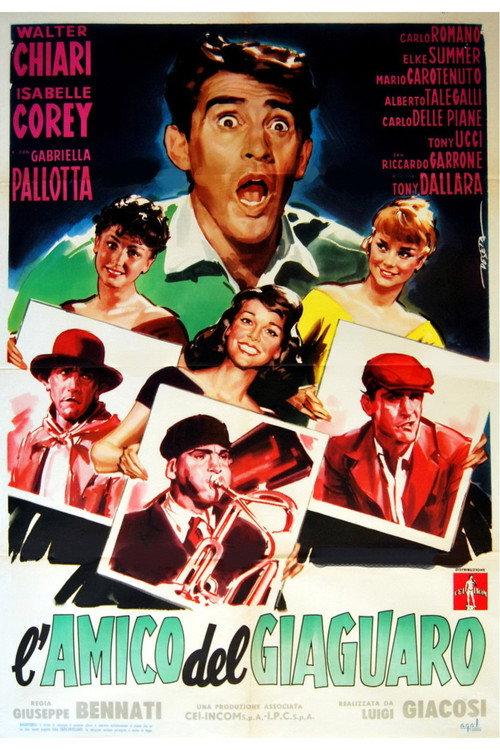 L'amico del giaguaro 1959 official movie poster