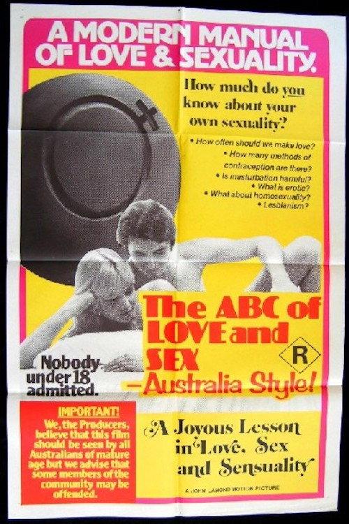 The ABC of Love and Sex: Australia Style 1978 official movie poster