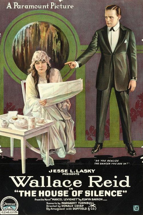 The House of Silence 1918 official movie poster