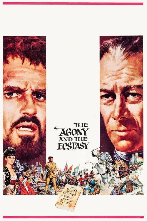 The Agony and the Ecstasy 1965 official movie poster