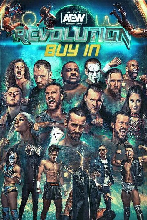 AEW Revolution 2022: The Buy-In 2022 official movie poster