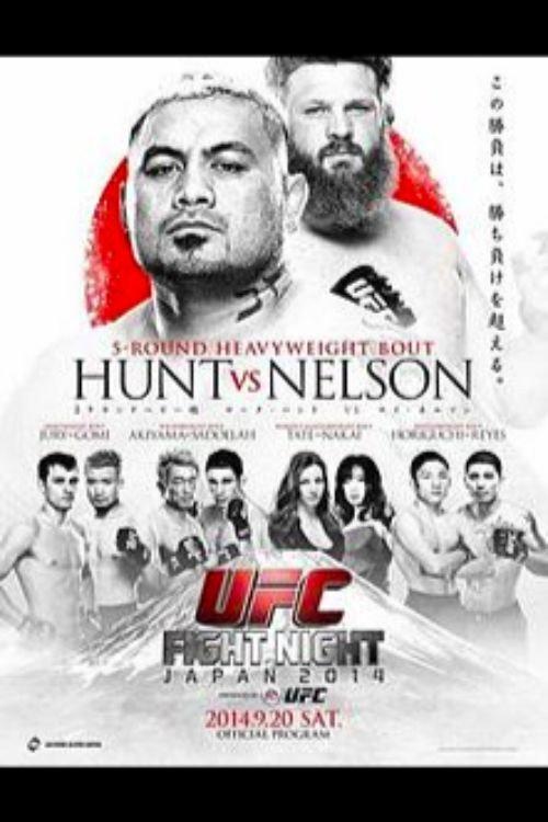 UFC Fight Night 52: Hunt vs. Nelson 2014 official movie poster