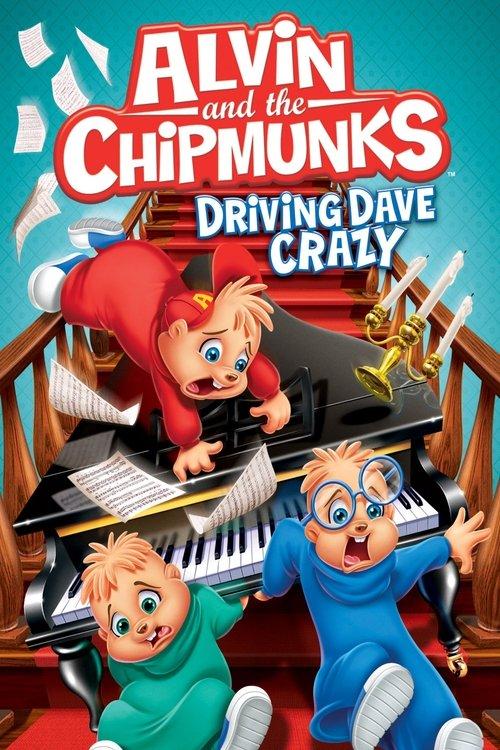 Alvin and the Chipmunks: Driving Dave Crazy 2013 official movie poster