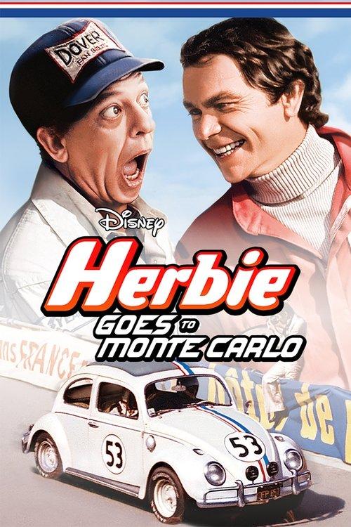 Herbie Goes to Monte Carlo 1977 official movie poster