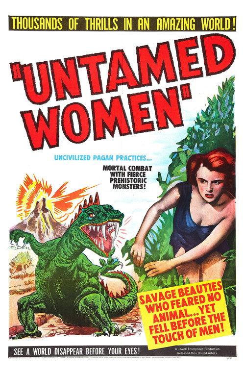 Untamed Women 1952 official movie poster