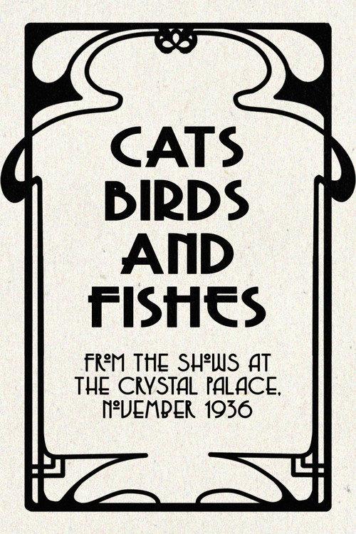 Cats, Birds and Fishes 1936 official movie poster
