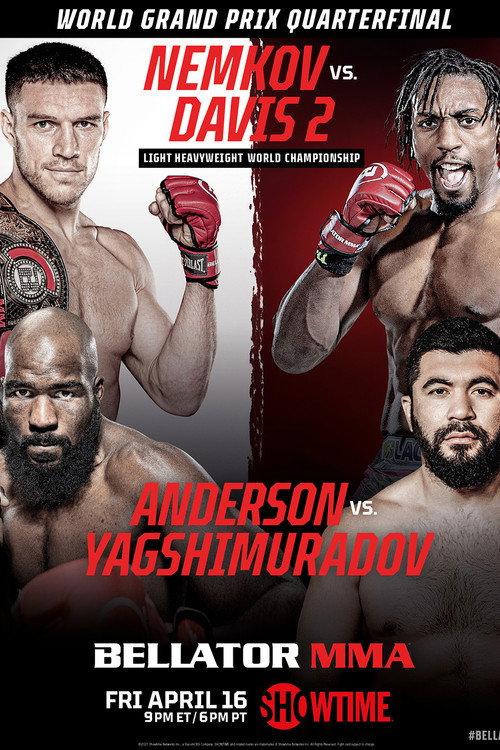 Bellator 257: Nemkov vs. Davis 2 2021 official movie poster