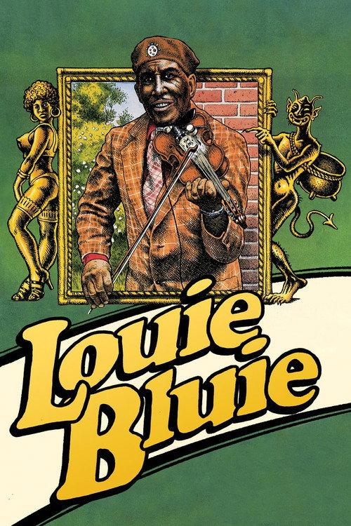 Louie Bluie 1985 official movie poster