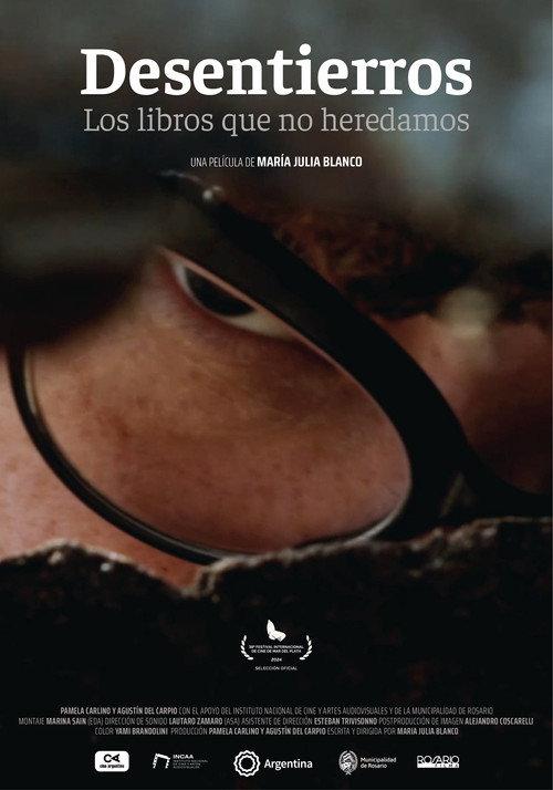Unearthing. The Books We Didn't Inherit 2024 official movie poster