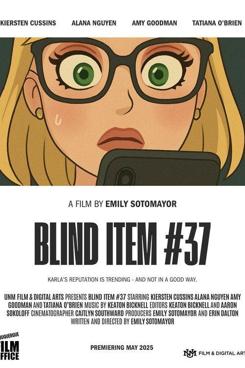 Blind Item #37 2025 official movie poster