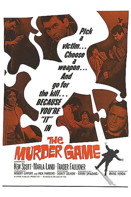 The Murder Game 1965 official movie poster