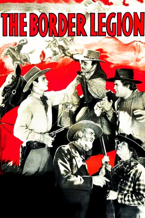 The Border Legion 1940 official movie poster