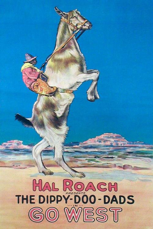 Go West 1923 official movie poster