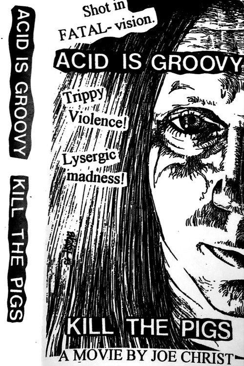 Acid Is Groovy Kill the Pigs 1993 official movie poster