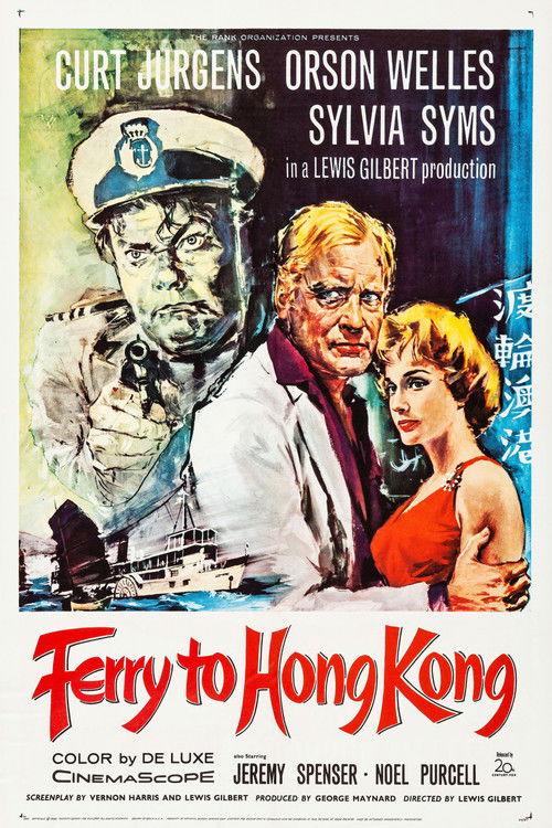 Ferry to Hong Kong 1959 official movie poster
