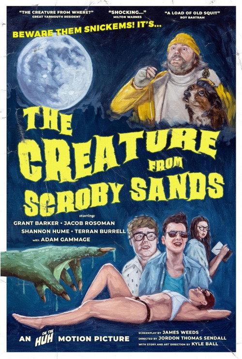 The Creature from Scroby Sands 2025 official movie poster
