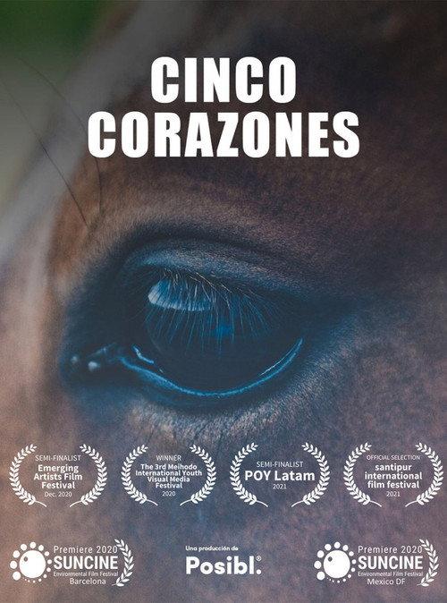 Cinco Corazones 2020 official movie poster