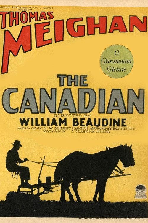 The Canadian 1926 official movie poster