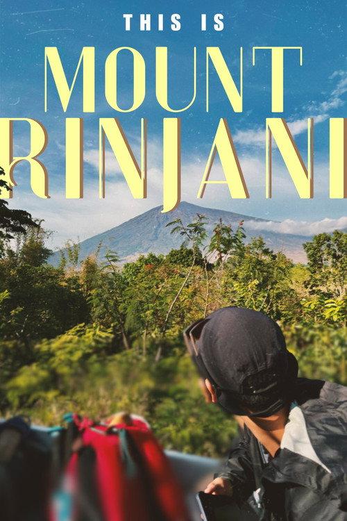 this is Mount Rinjani 2024 official movie poster
