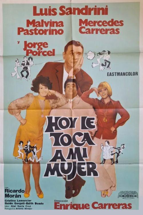 Hoy le toca a mi mujer 1973 official movie poster