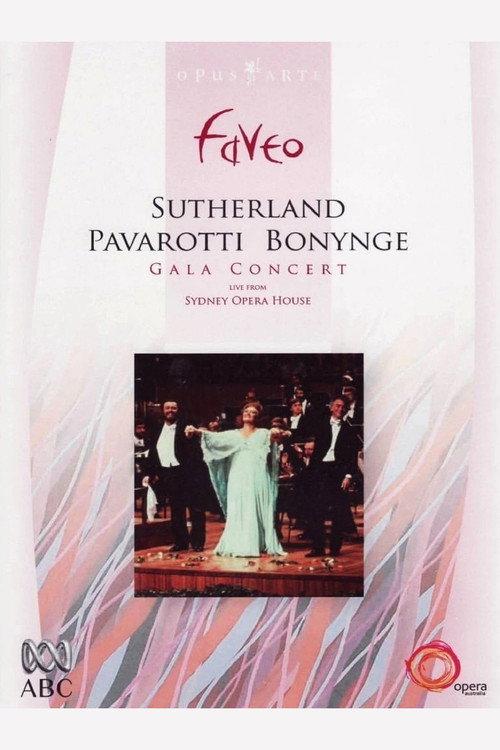 Sutherland Pavarotti Bonynge Gala Concert - Sydney 1983 1983 official movie poster