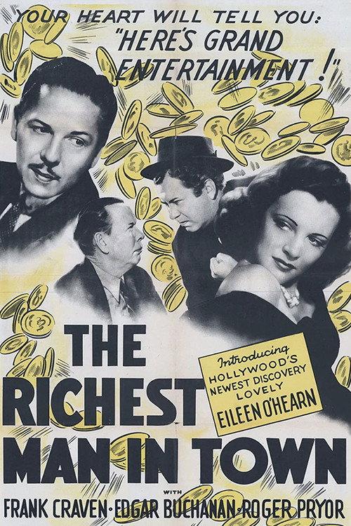 The Richest Man in Town 1941 official movie poster