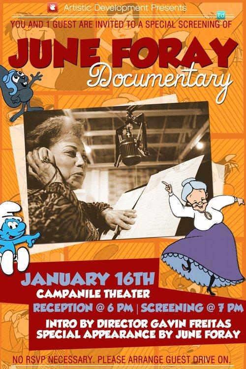 The One and Only June Foray 2013 official movie poster