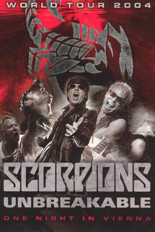 Scorpions: Unbreakable World Tour 2004 - One Night in Vienna 2005 official movie poster