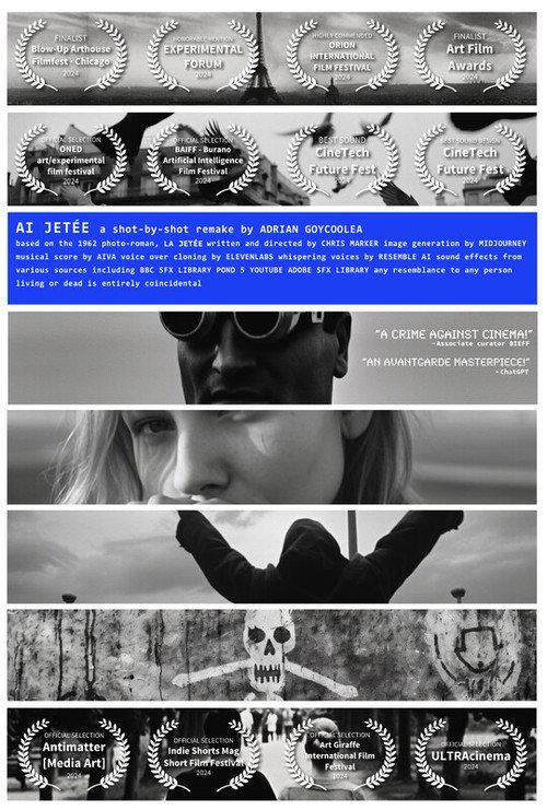 AI Jetée 2024 official movie poster