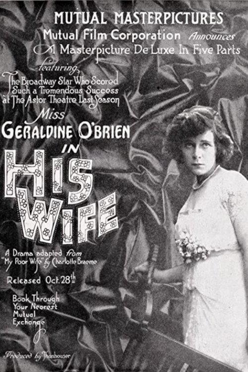 His Wife 1915 official movie poster