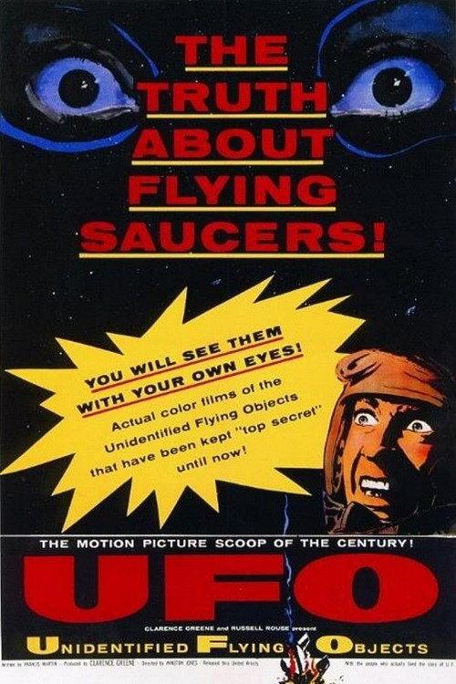 Unidentified Flying Objects: The True Story of Flying Saucers 1956 official movie poster