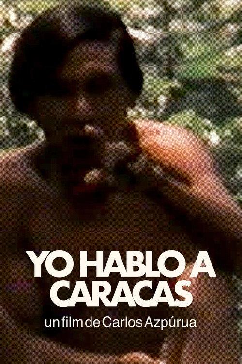 Yo hablo a Caracas 1978 official movie poster