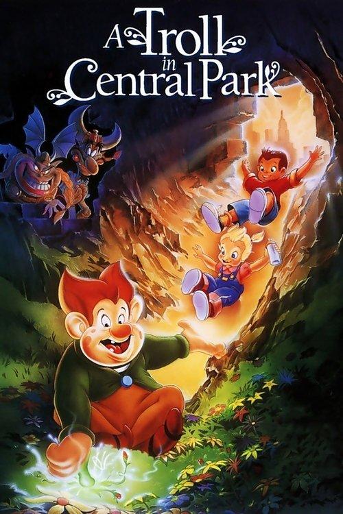 A Troll in Central Park 1994 official movie poster