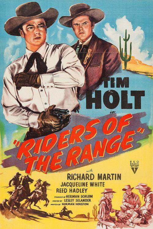 Riders of the Range 1950 official movie poster
