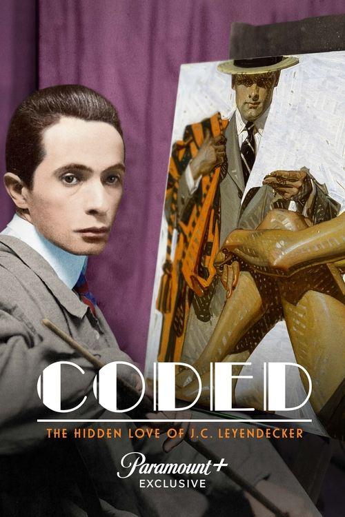 Coded: The Hidden Love of J.C. Leyendecker 2021 official movie poster
