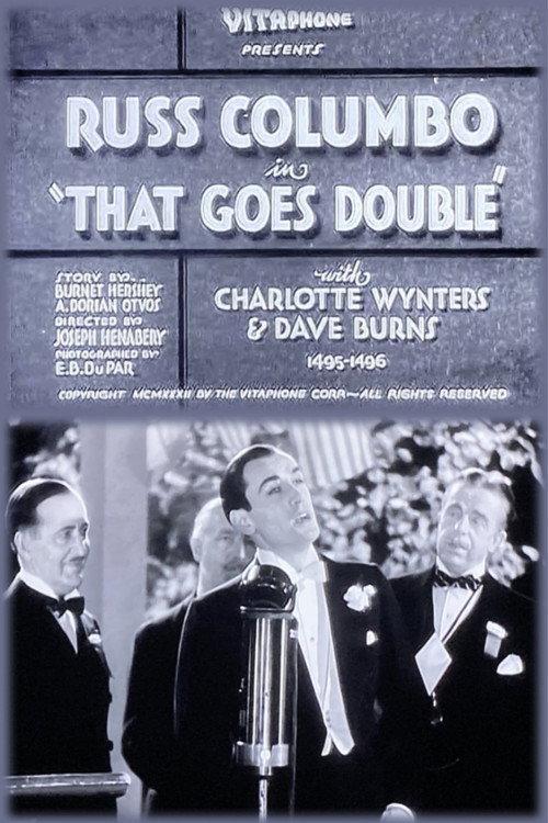That Goes Double 1933 official movie poster