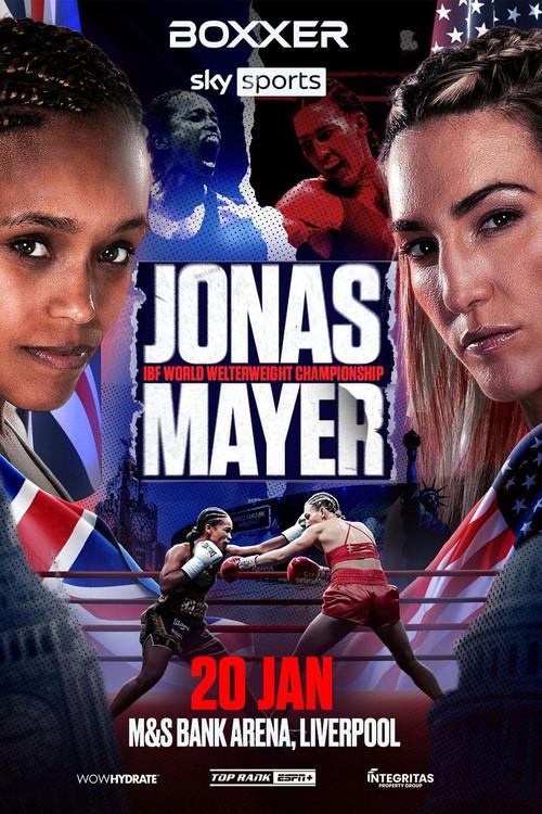 Natasha Jonas vs. Mikaela Mayer 2024 official movie poster