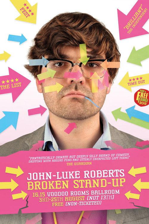 John-Luke Roberts: Broken Stand-up 2026 official movie poster