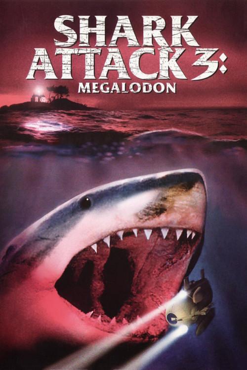 Shark Attack 3: Megalodon 2002 official movie poster