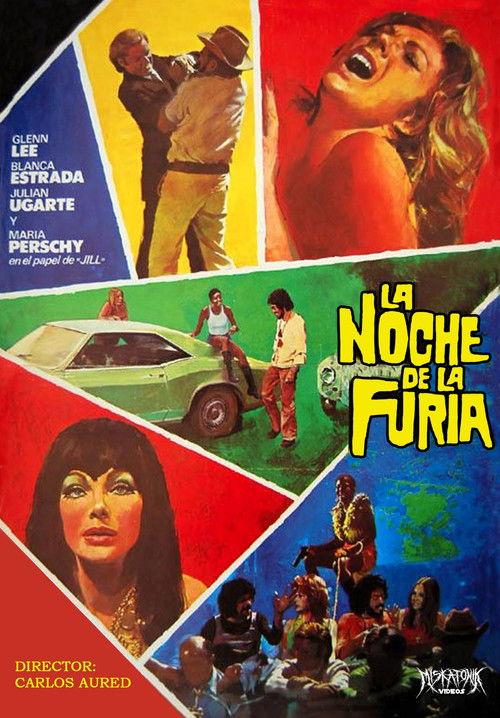 The Night of Fury 1974 official movie poster