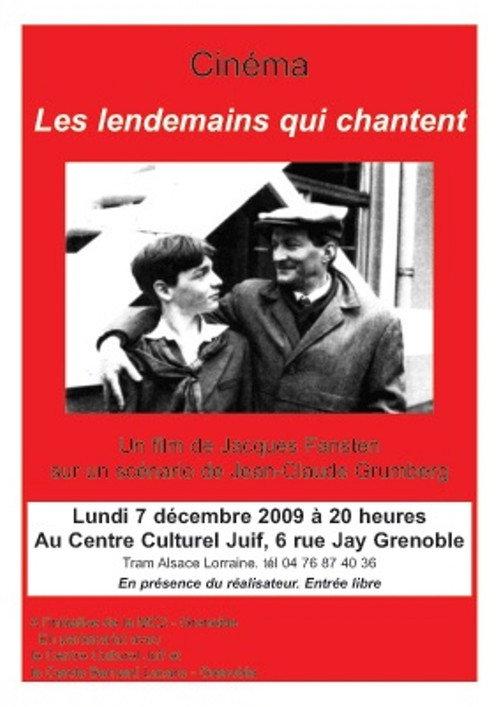 Les lendemains qui chantent 1985 official movie poster
