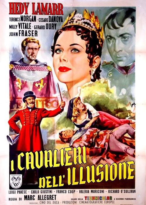 The Fate of Two Queens 1954 official movie poster