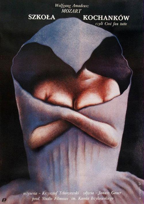 The School of Lovers 1988 official movie poster