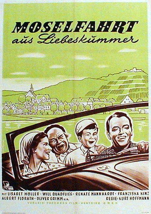 Moselfahrt aus Liebeskummer 1953 official movie poster